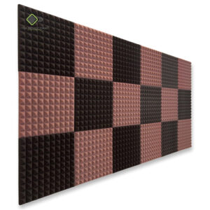 YGM Pyramid Acoustic Foam Panels for Studio Sound Treatment
